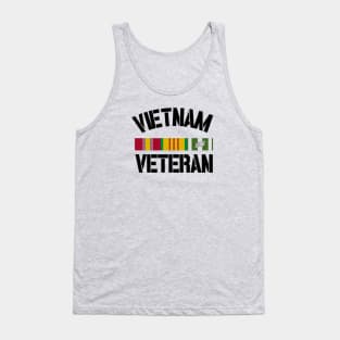 Vietnam Veteran Pride Service Ribbon Tank Top